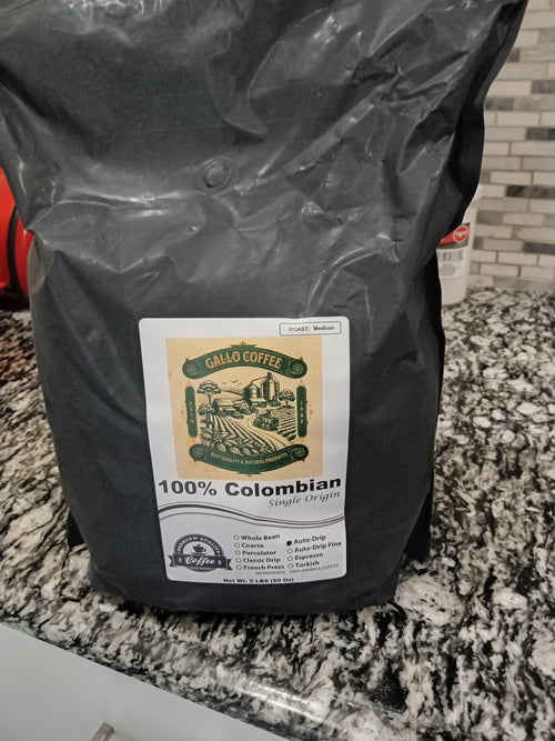100% Colombian Coffee 1LB